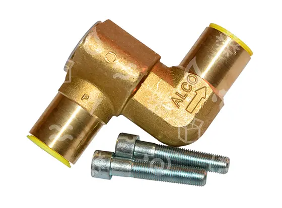 tělo termost. exp. ventilu ALCO, přímé, pro XC726, 22 x 22 mm